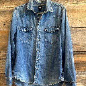 H&M classic  Denim Shirt